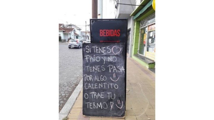 El frío y la solidaridad